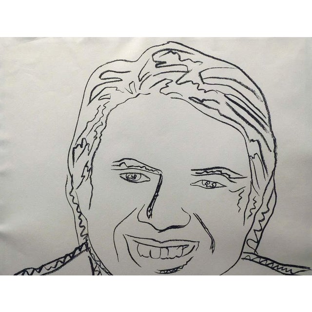 Paper 1977 Andy Warhol "Jimmy Carter III" Pencil Signed and Numbered Screenprint on Paper For Sale - Image 7 of 8