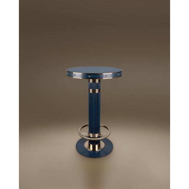 Willis Bar Table by Porus Studio For Sale - Image 8 of 9