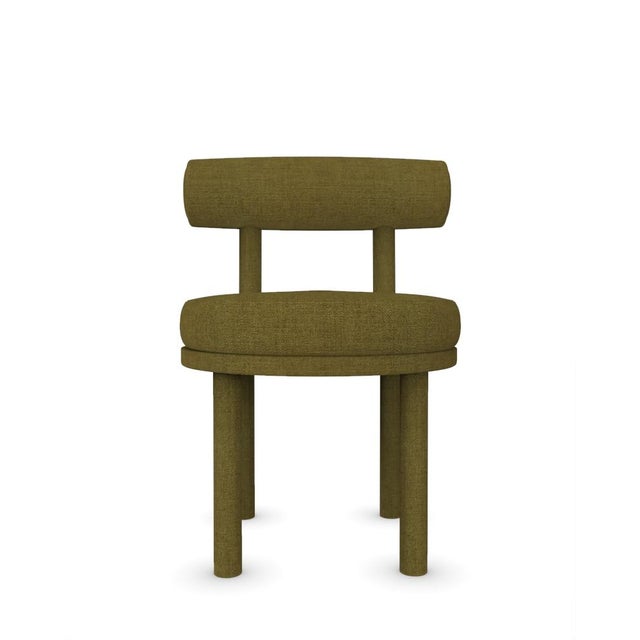 Moca Chair in Famiglia 30 Fabric by Studio Rig for Collector For Sale - Image 6 of 6