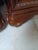 Vintage Style Dark Tone Wood Nightstand 3 Drawer Set of 2 For Sale - Image 4 of 8