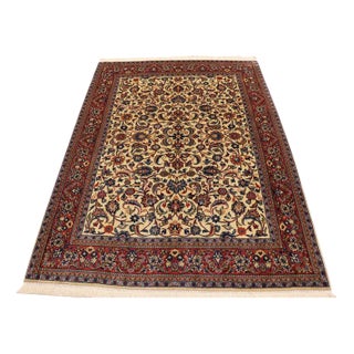 Middle Eastern Hand-Knotted Sarough Rug For Sale