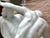 Vintage Johan Peter Molin Bisque Porcelain the Knife Wrestlers Sculpture For Sale - Image 4 of 14