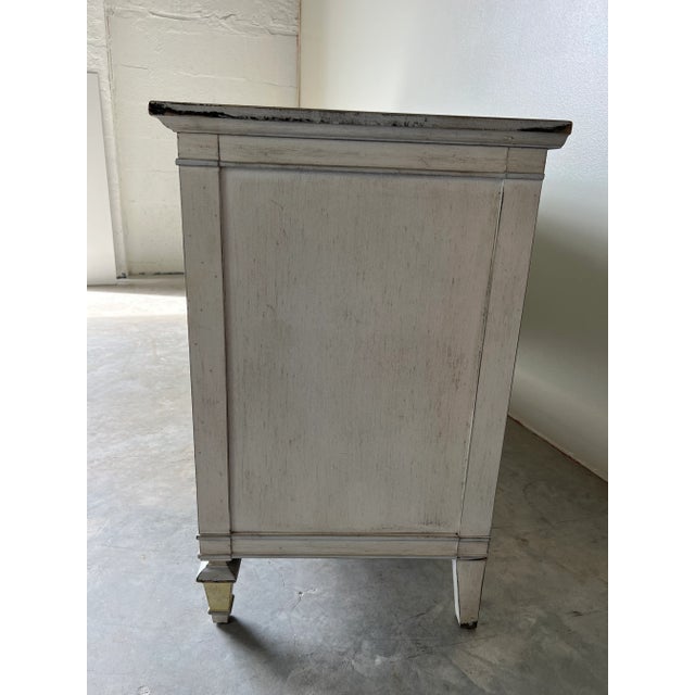 John Widdicomb French Provincial Louis XVI - Style Nine Drawers Painted Dresser/Sold For Sale - Image 10 of 12