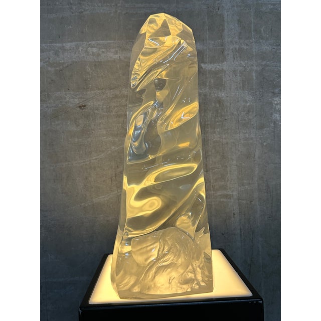 1990s 1990s Signed Frederick Hart Acrylic Resin Sculpture Echo of Silence 22" For Sale - Image 5 of 13