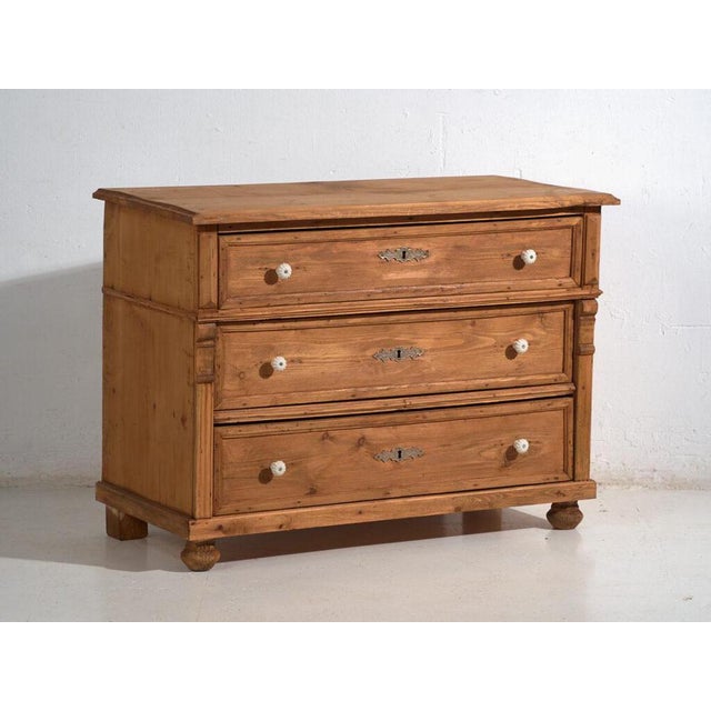 Antique Pine Chest of Drawers For Sale - Image 12 of 12