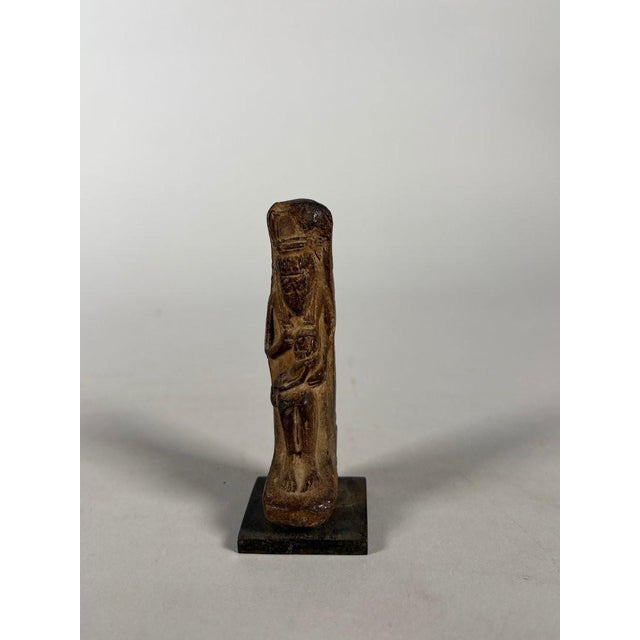 Terracotta sculpture of Isis lactans, Egypt, 7th-4th century BC For Sale - Image 4 of 6