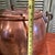 Antique Copper Stock Pot Cauldron With Wrought Iron Handle For Sale - Image 13 of 14