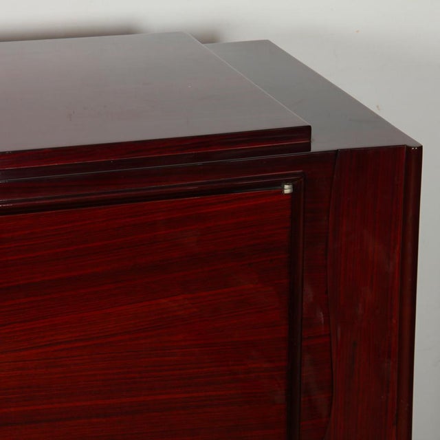 Art Deco Brown Wooden Sideboard, 20th Century For Sale - Image 3 of 11