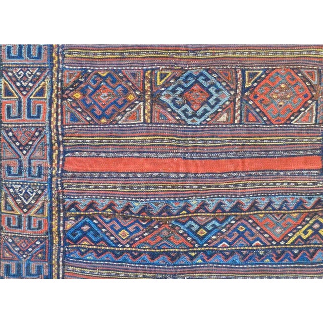 Textile Early 20th Century Afshar Grain Bag For Sale - Image 7 of 10