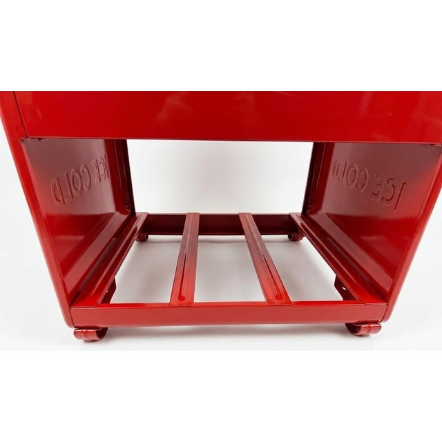 1938 Coca-Cola Westinghouse Standard Cooler With Starr X Bottle Opener For Sale In Los Angeles - Image 6 of 14