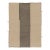 Rug & Kilim’s Contemporary Kilim in Beige & Black Textural Stripes For Sale