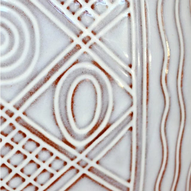 Vintage Dutch Ceramic Vases by Wim Visser for Sphinx, 1950s, Set of 2 For Sale - Image 4 of 13