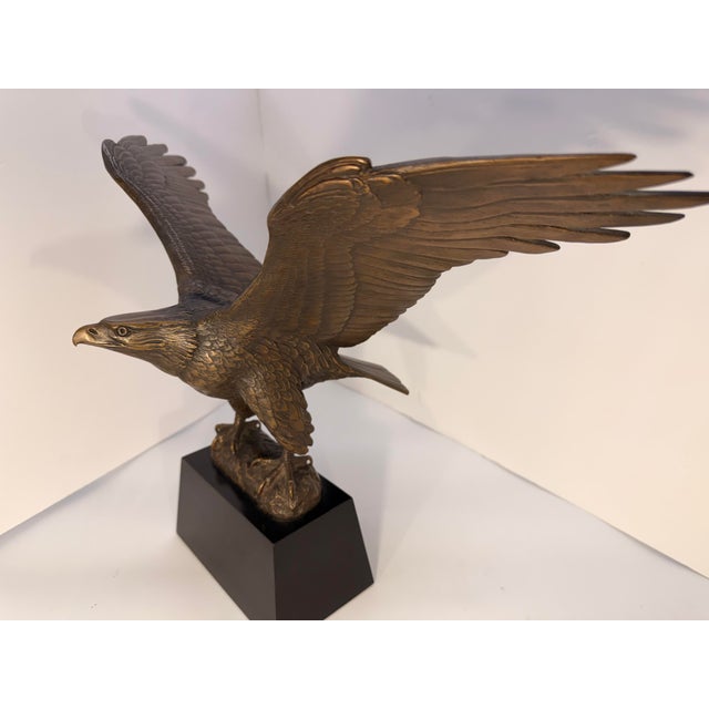 This bronze sculpture, 'The Great American Eagle,' was created by the renowned American sculptor and former Chief Engraver...