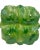 Vintage Green Ceramic Cabbage Lettuce Leaf Serving Platter Bowl Portugal For Sale - Image 9 of 12