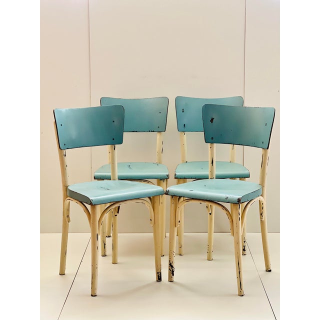 Dining Chairs by Ton, 1960s, Set of 4 For Sale - Image 10 of 18