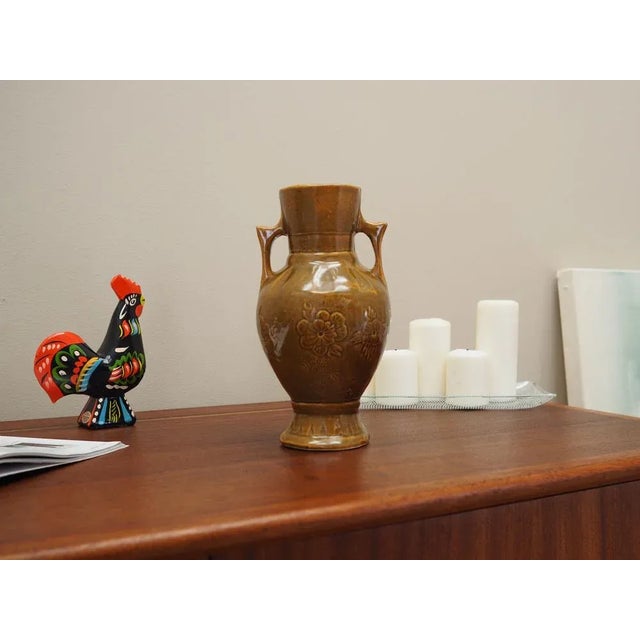 Danish Ceramic Vase, 1960s For Sale - Image 4 of 9