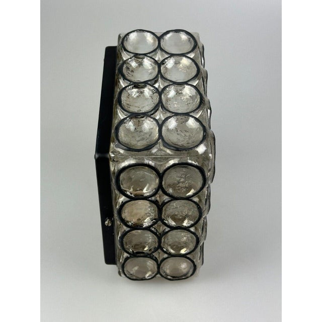 Ceiling Lamp in Glass & Metal from Glashütte Limburg, 1970s For Sale - Image 17 of 18