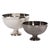 Kenneth Ludwig Chicago Textured Smoke Black Metal Footed Bowl- Small For Sale - Image 4 of 9