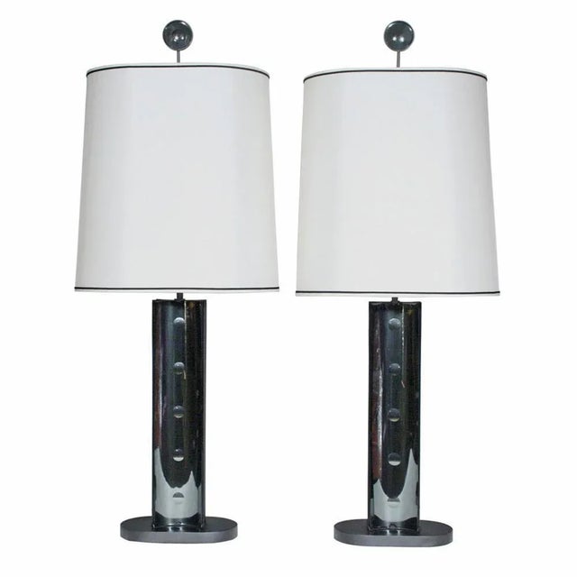 Black Table Lamps by Roberto Giulio Rida, 2009, Set of 2 For Sale - Image 8 of 8