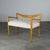 Bench in Blonde Maple and Bouclé Upholstery attributed to Guglielmo Ulrich, 1940 For Sale - Image 12 of 15
