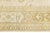 Elegant Golden Ivory Modern Oushak Style Hand-Knotted Wool Rug 10x14 For Sale - Image 9 of 10