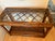Coastal Bamboo Rattan Console Table Organic Modern Style For Sale - Image 4 of 8