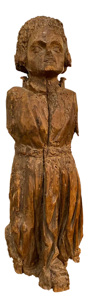 16th Century Carved Statue of a Man