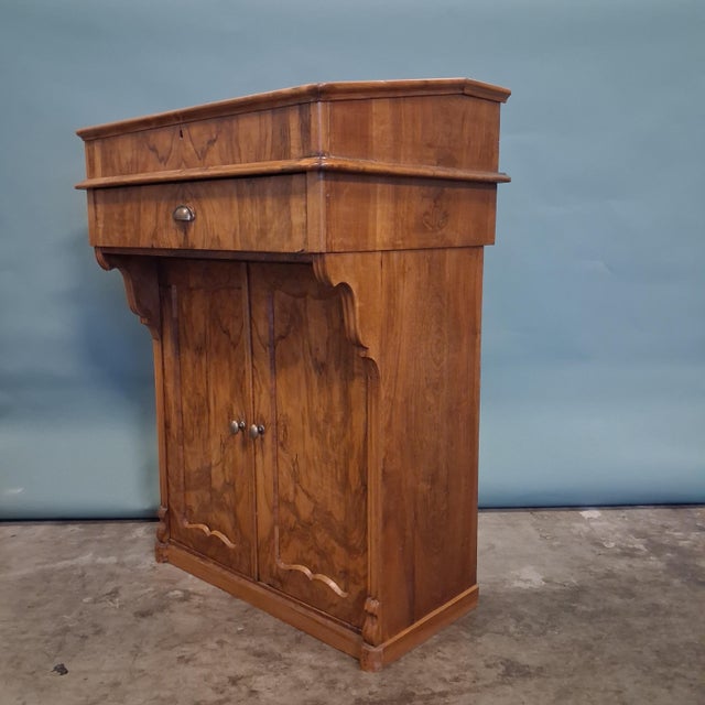 Biedermeier Walnut Standing Desk, 1840s For Sale - Image 3 of 18