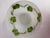 Vintage Frosted Glass Salad Set With Hand Painted Leaves – Bowl, Oil & Vinegar, Salt & Pepper - 5 pcs For Sale - Image 16 of 17
