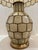 Vintage Capiz Shell Table Lamp Double Tier Mother of Pearl Shade For Sale - Image 4 of 10