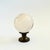 Vintage Glass Globe on Brass Stand For Sale - Image 4 of 9