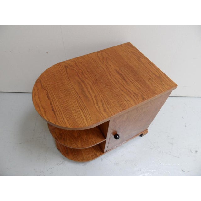 Art Deco Two-Door Cabinet Side Table, 1920s For Sale - Image 4 of 13