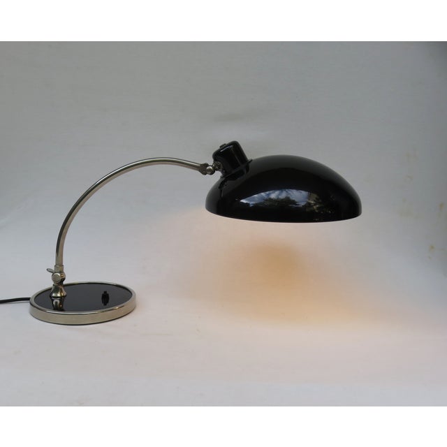 Black Vintage Bauhaus Desk Lamp from HALA, 1930s For Sale - Image 8 of 18