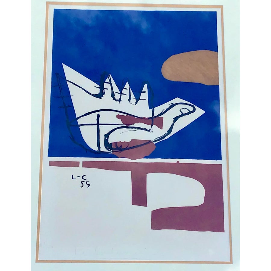 Framed Lithograph 
