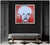 Message us to inquire about custom framing options! (Included for free with every purchase) The artwork here, "Einstein -...