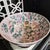 Wood Mid 20th Century Large Chinese Famille Rose Porcelain Bowl With Birds, Lotus & Butterflies on Carved Wood Stand For Sale - Image 7 of 13
