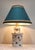 Vintage Italian Table Lamp with White Ceramic Base from Lamplove, 1970s For Sale - Image 3 of 8