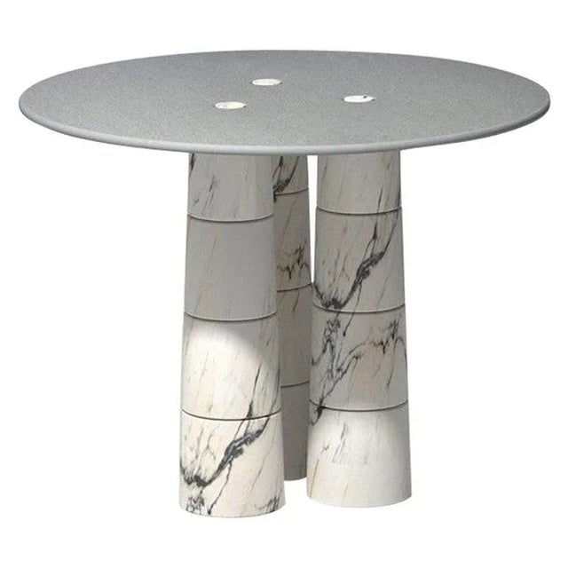 Blue Marble Coffee Table by Samuele Brianza For Sale - Image 8 of 8