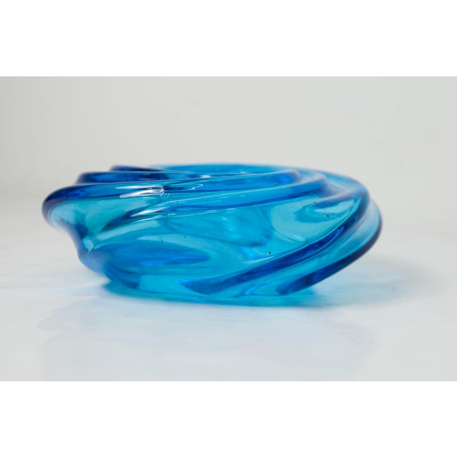 Handmade Swirl Murano Glass Candleholder by Vistosi, 2014 For Sale - Image 3 of 18