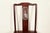 Wood Antique Chinese Carved Rosewood Dining Chairs With Mother of Pearl Inlay, Circa 1890s For Sale - Image 7 of 13