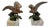Art Deco Painted Zinc Eagle Bookends, 1930s, Set of 2 For Sale