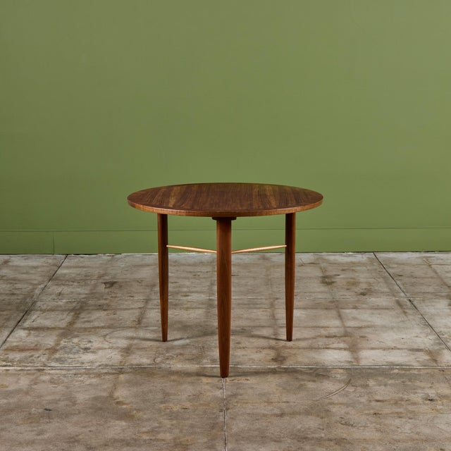 Wood George Nakashima for Widdicomb Occasional Table For Sale - Image 7 of 12