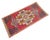 1970s 1970s Hand-Knotted Small Turkish Rug, Kitchen Mat, Laundry Room Decor, Doormat - 1'7" X 3'3" For Sale - Image 5 of 11