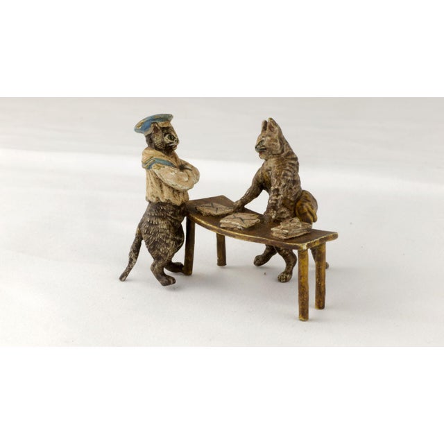 Bergman Foundry, Figure, 19th-Century, Bronze For Sale - Image 3 of 11