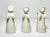 Mid-Century Modern 1980s Royal Copenhagen 3 Cream-White Porcelain Musical Angel Figurines For Sale - Image 3 of 8