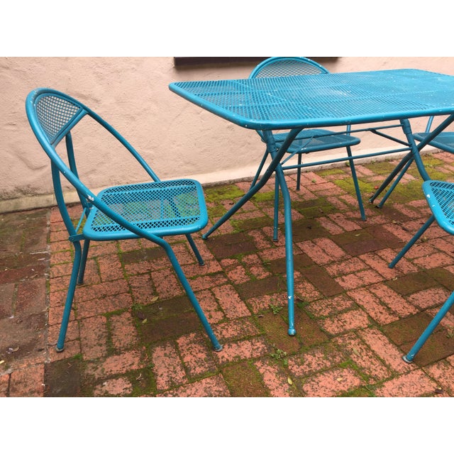 Vintage Salterini by RidJid Folding Patio Set Chairish