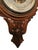 Antique Aneroid Banjo Barometer Carved Oak English Victorian For Sale - Image 14 of 18