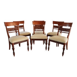 Ethan Allen Empire Style Dining Chairs/6 For Sale