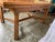 1960s Vintage 1963 Attributed to A. Brandt Co. “Ranch Oak” Expandable Rustic Western Style Dining Table For Sale - Image 5 of 13