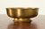 A gorgeous Arts & Crafts period brass pedestal fruit bowl, compote dish, or centerpiece bowl By Roycroft (signed to the...